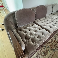グレーソファの画像