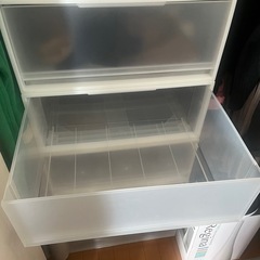★中古★無印良品 　衣装ケース横ワイド・深型　幅55cm×奥行44.5cm×高さ30cm　1ケース〜6ケースの画像