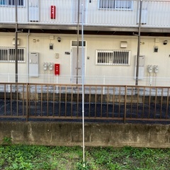物干し竿の画像