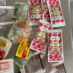 まとめて　タルタルソースやドレッシング等ををの画像