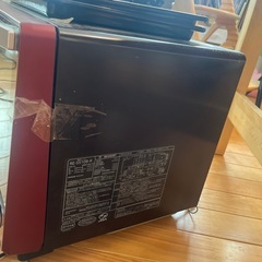 オーブンレンジ　ヘルシオ　シャープ　赤　red 　那珂川市の画像