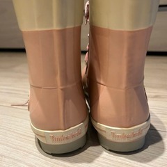 ピンク　レインブーツの画像