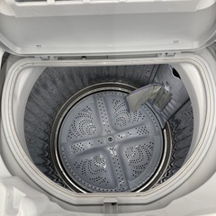 【1年の動作保証付き】SHARPの縦型洗濯乾燥機ES-T6GBKのご紹介ですの画像