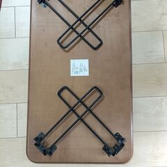 おりたたみローテーブルの画像
