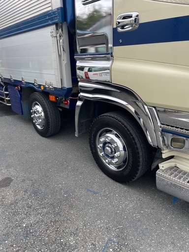 19.5 メッキホイール 8本中古