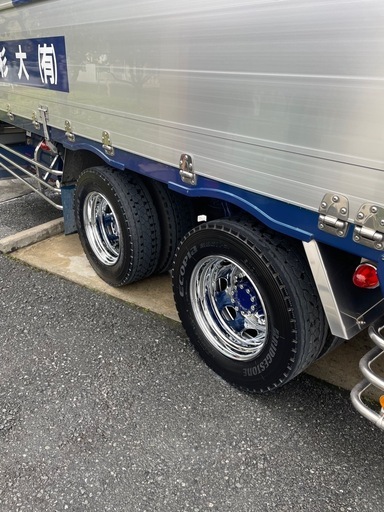 19.5 メッキホイール 8本中古