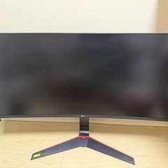LG ウルトラワイドモニター　34インチの画像
