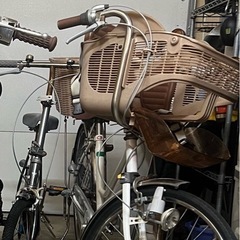 子乗せ自転車  ※子乗せ部分のみの画像