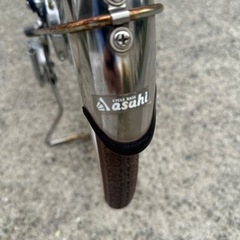 自転車　子供用24インチ　アサヒ　ブルーの画像