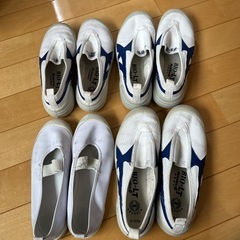 体育館シューズ、上履セットの画像