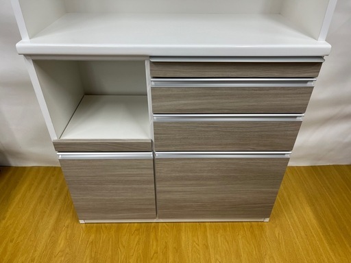 ★松田家具★キッチンボード ホワイト JYX30025101902