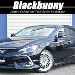 【自社ローン】マークX 250G Blackレザー　☆彡オンライン商談OKの画像
