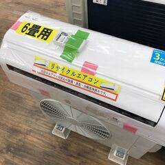 【ジャングルジャングル広陵店】エアコン　コロナ　6畳用　2.2kw　2022年製　【基本工事費込み！！】の画像