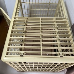 ペットゲージ　キャスター付き　トレーセットの画像