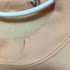 ニット　裏フリース　ワンピース　部屋着　冬物の画像