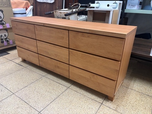 株式会社サン パッソ ローチェスト 9杯 レール引き出し 3段