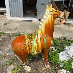 サイズは後ほど追記致します。馬の置物の画像