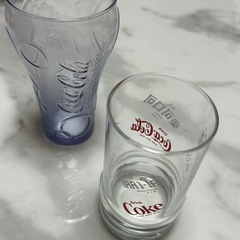 コカ・コーラ グラスセット 透明 の画像