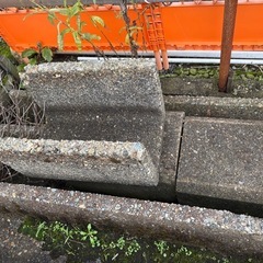 U字溝　ブロックの画像