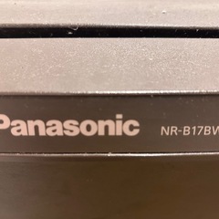 【Panasonic 冷蔵庫(NR-B17BW))】の画像