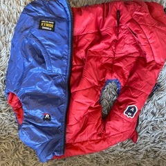 MIKIHOUSEDOUBLEBダウンベスト　男の子　90cm 両面着る　赤　青の画像