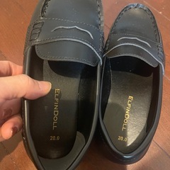 20cmローファー新品未使用の画像