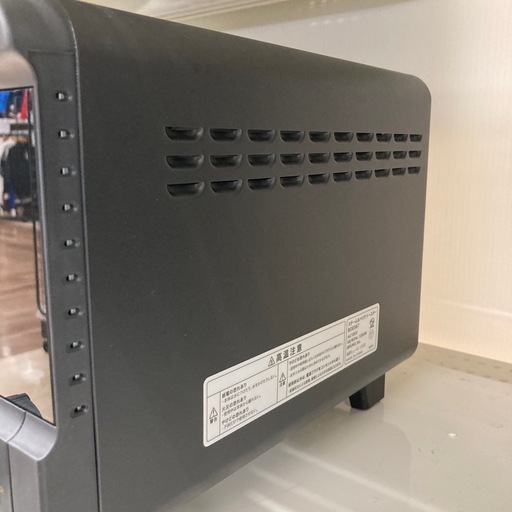 【6か月間の動作保証付き】BRUNOのスチーム&ベイクトースターBOE067-BKのご紹介です