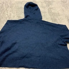 エイチアンドエム　H &M パーカー　ニット　サイズS 身幅64、総丈51、袖丈65センチの画像