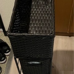 収納棚　 ランドリーチェスト　引き出し収納　タオル収納　の画像