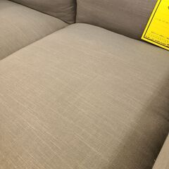 J1628　【リユースのサカイ柏店】　二人掛けソファ　グレー　クリーニング済みの画像