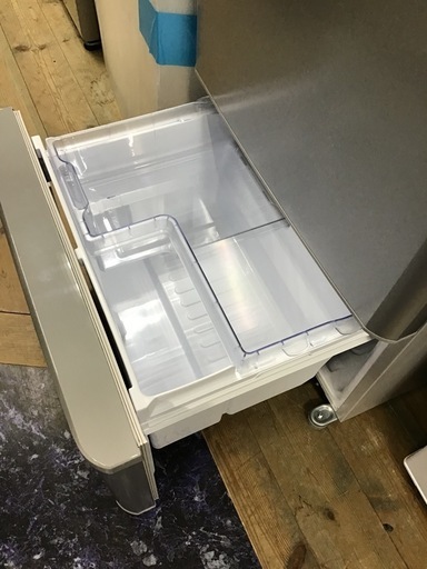 ●販売終了●SHARP     3ドア冷蔵庫　2024年製　350L     自動製氷なし　中古品