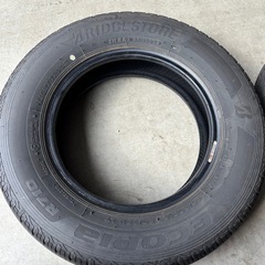 タイヤ4本セット　145/80/R12 ブリヂストン　軽トラの画像