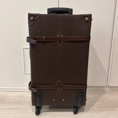 【美品】キャリーバッグ スーツケース 茶色の画像