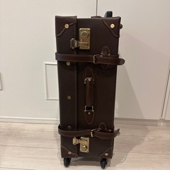 【美品】キャリーバッグ スーツケース 茶色の画像
