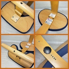 ［美品✨］ 座面　　手洗い清掃済み❗️ サカモトハウス バランスイージー　姿勢矯正　チェア の画像
