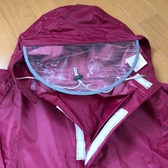 自転車用のレインコートの画像