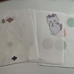 使いかけのしーるシールの画像