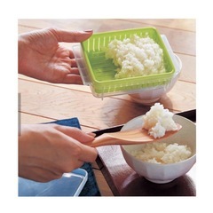 ご飯保存用すのこ容器 3個セット プーさんの画像
