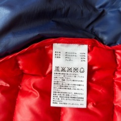 adidasダウンジャケット　Lサイズの画像