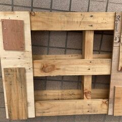 木のパレット　お譲りしますの画像