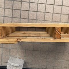 木のパレット　お譲りしますの画像