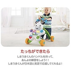 おもちゃ　知育玩具　しまうまくんのバイリンガルうぉーかーウォーカーの画像