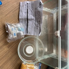 小動物用飼育ゲージ　グラスハーモニー　中古 の画像