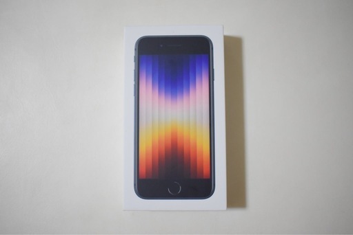 新品 iPhone SE 3 ミッドナイト 64gb SIMフリー