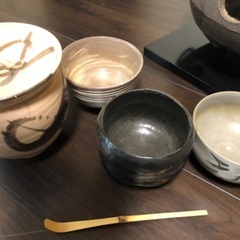 茶道具、茶釜セットの画像