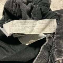 ZARA ジーパン　サイズEUR34(Sくらい) 総丈90、股下60、ウェスト平置き30センチ(ゴム) の画像