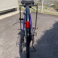 自転車　ブルーの画像