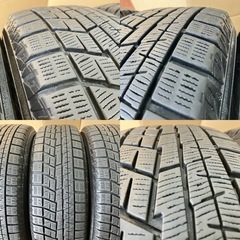 スタッドレス185/65R15 4本／ヨコハマ iG60 6分上〜8分 A4949-91の画像
