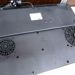 アイリスオーヤマ 2口IHコンロ 2016年製 IHK-W1-B ブラック 1400W IHクッキングヒーター キッチン家電 電磁調理器 IRIS OHYAMA 苫小牧西店の画像