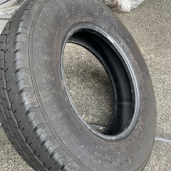 ハイエース純正　ダンロップ　195/80R15の画像